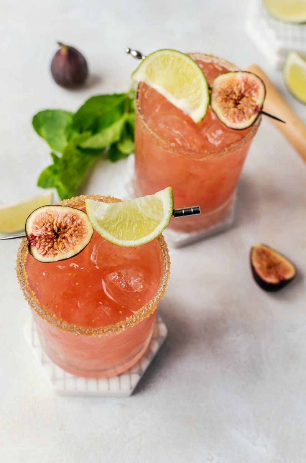 10 Fancy Fig Cocktails for the Season Brit + Co