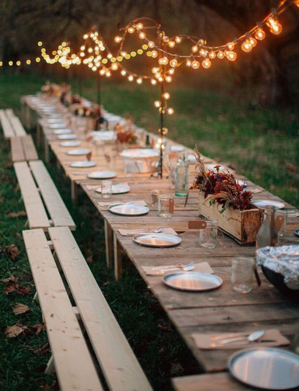 15 Wedding String Lights for Your Big Day Brit + Co