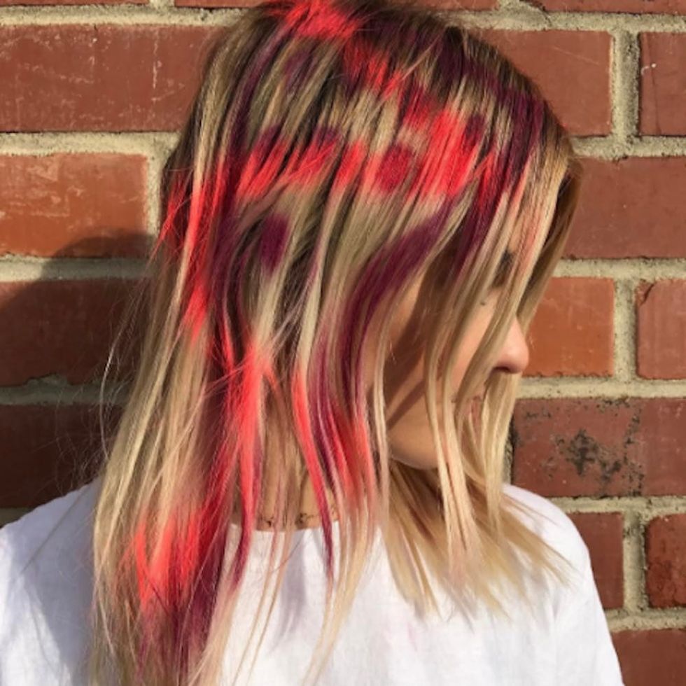 Graffiti Hair Is the Trend You Need This Festival Season Brit + Co