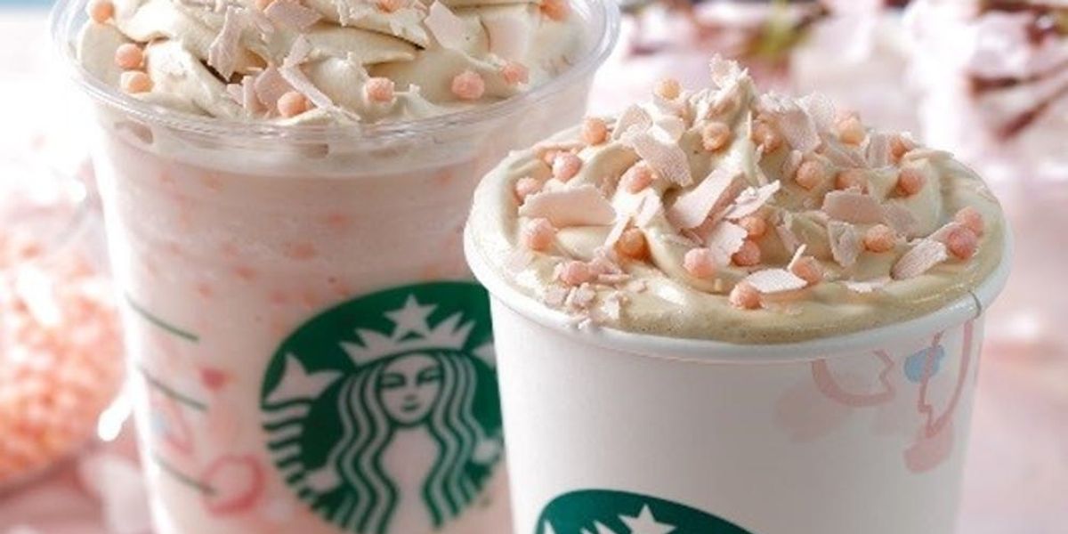 Starbucks Sakura Blossom Beverages Are As Gorgeous As Cherry Blossoms