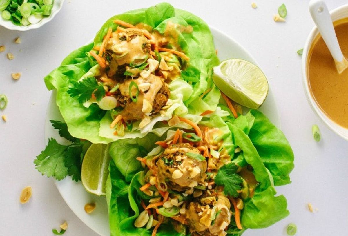 16 Lettuce Wrap Lunches for a Clean Slate in the New Year Brit + Co