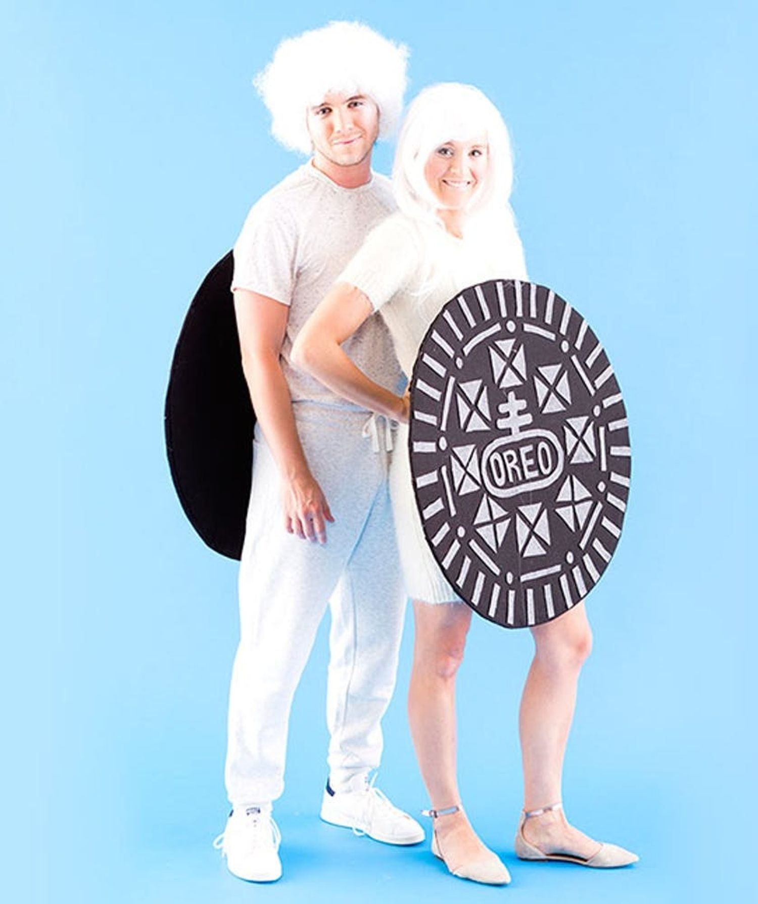 How to Make a DoubleStuffed OREO Costume With Your Boo for Halloween