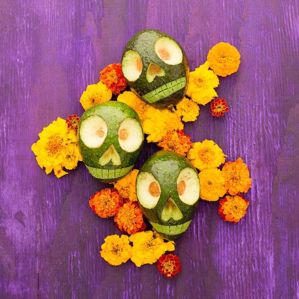 Avocado Jack-o’-Lanterns Are This Year’s Best Halloween Trend