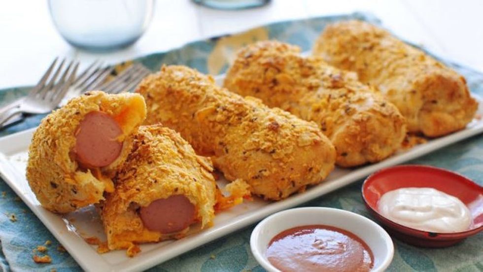 Wrapped Up Hot Dog Recipes That Go Beyond Pigs in a Blanket Brit + Co