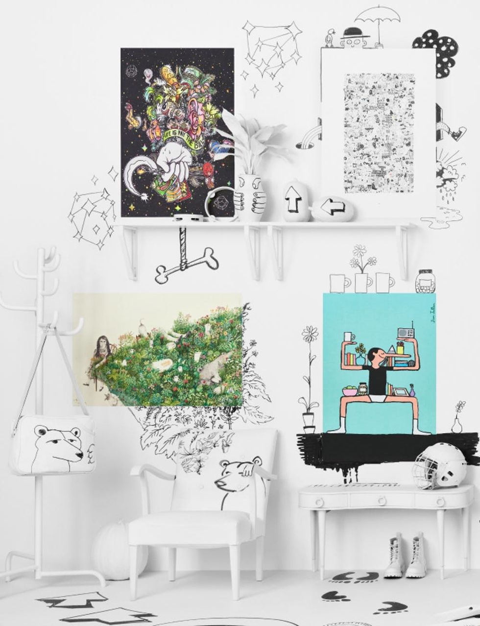 IKEA’s Latest Collection Is All About Taking Your Gallery Wall to the