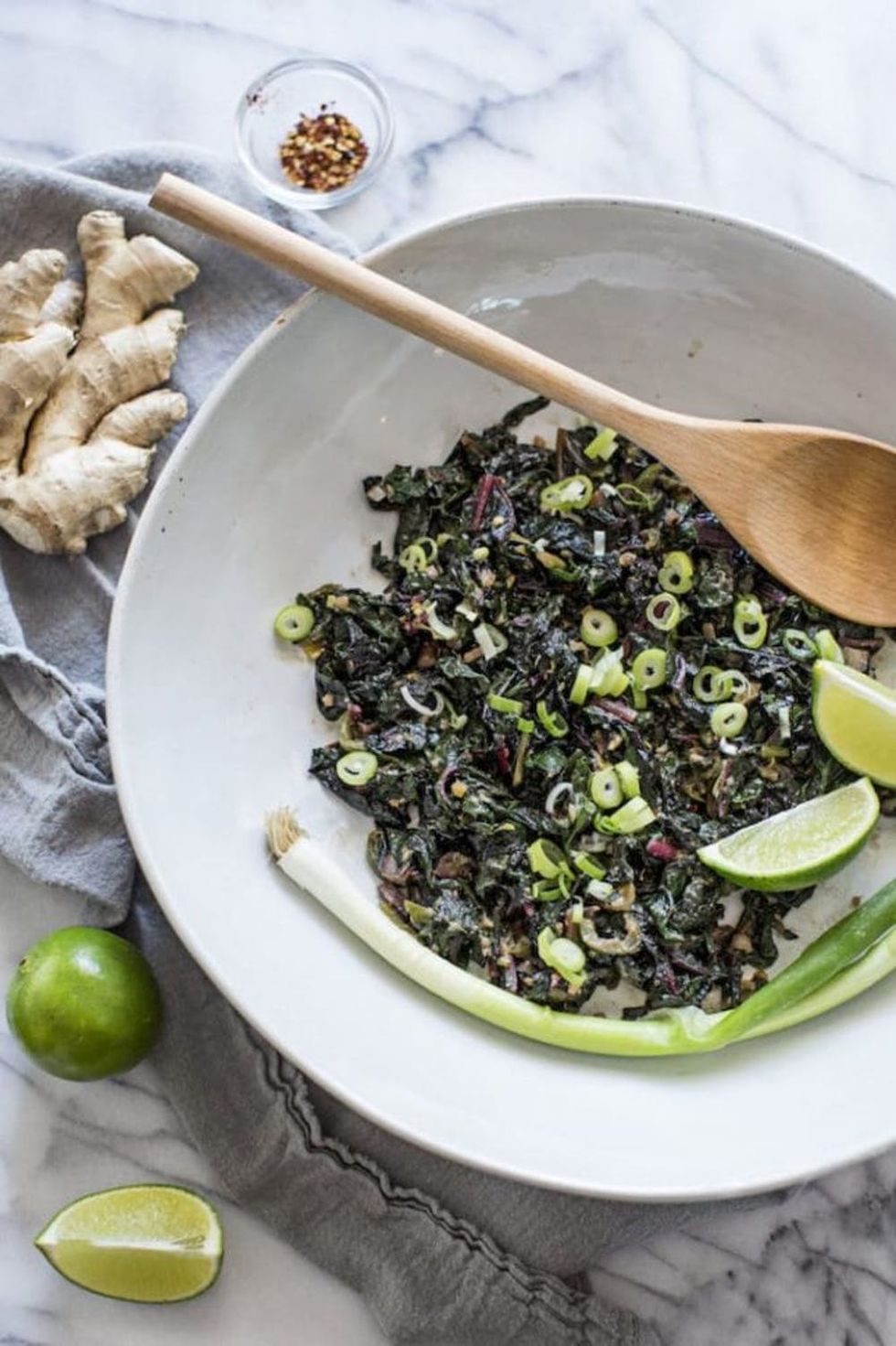 13 Leafy Green Dinners That Go Beyond Kale Brit + Co