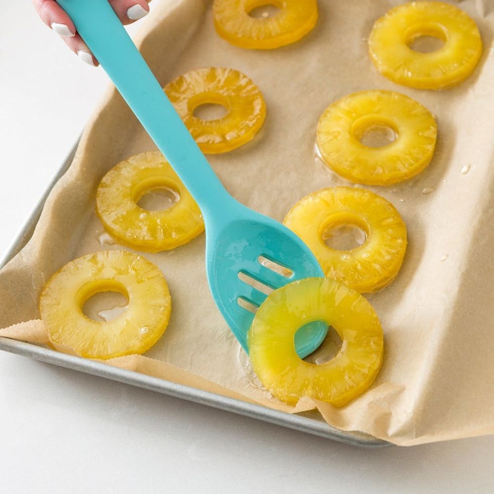 This ColorDipped Candied Pineapple Recipe Will Be an Easter Snack Hit Brit + Co