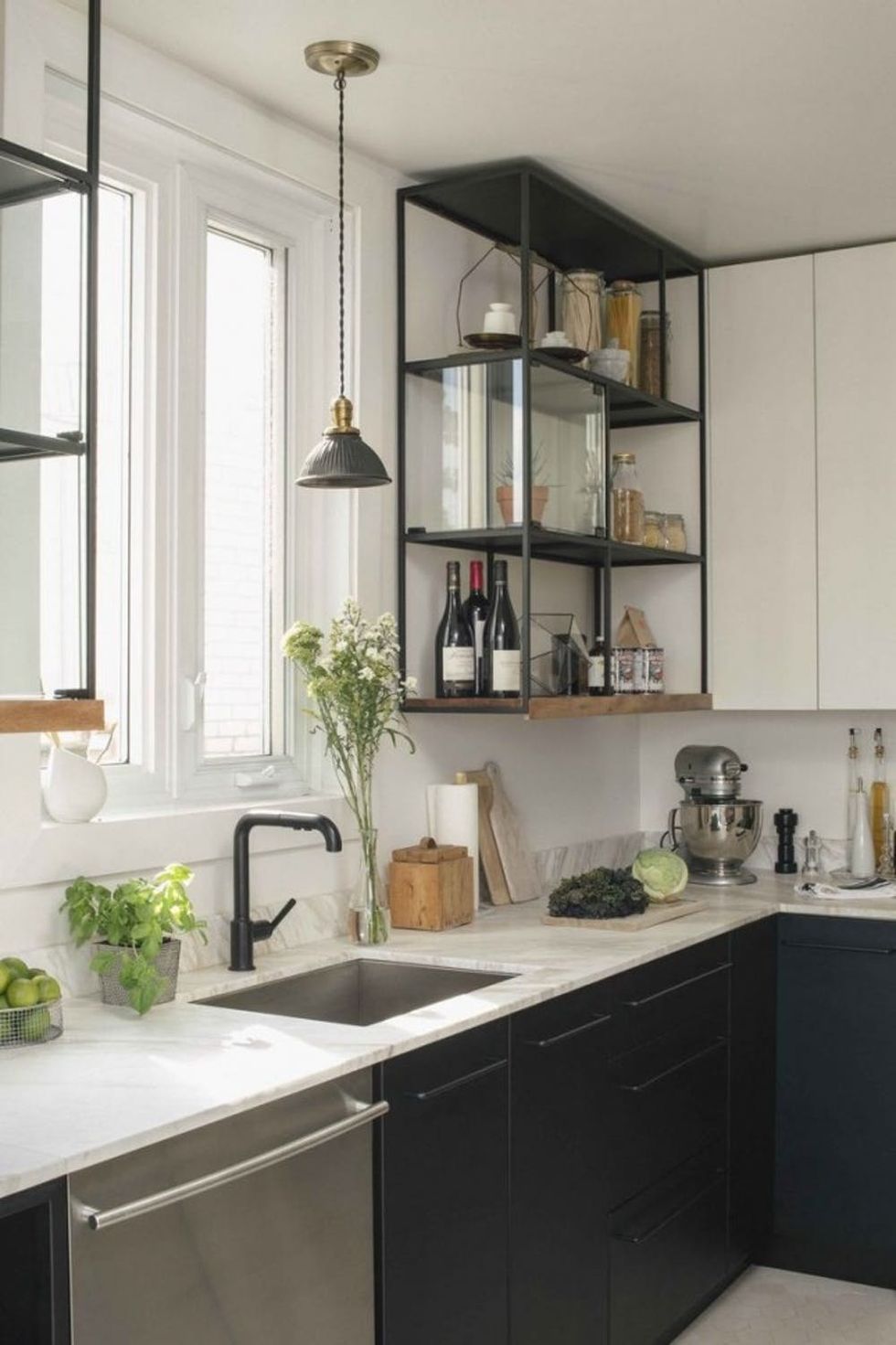 14 Modern + Affordable IKEA Kitchen Makeovers Brit + Co