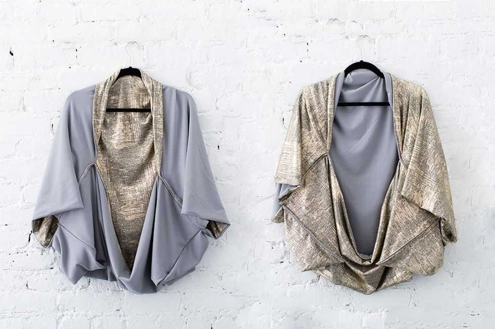 How to Make a Shawl for the Best DIY Layer Ever Brit + Co
