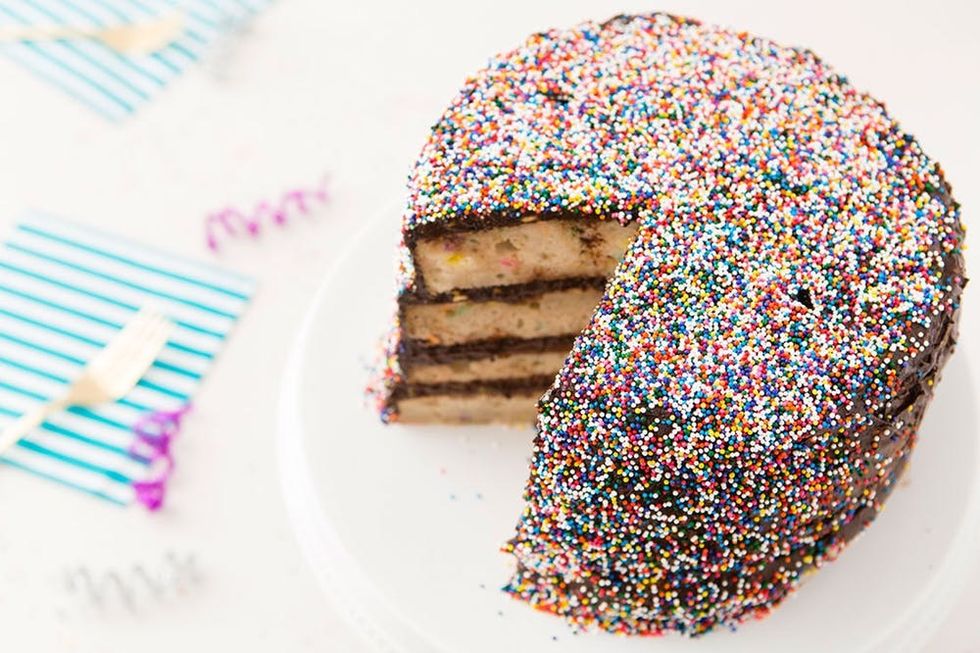 How to Make a GlutenFree and DairyFree Confetti Cake That Tastes GOOD