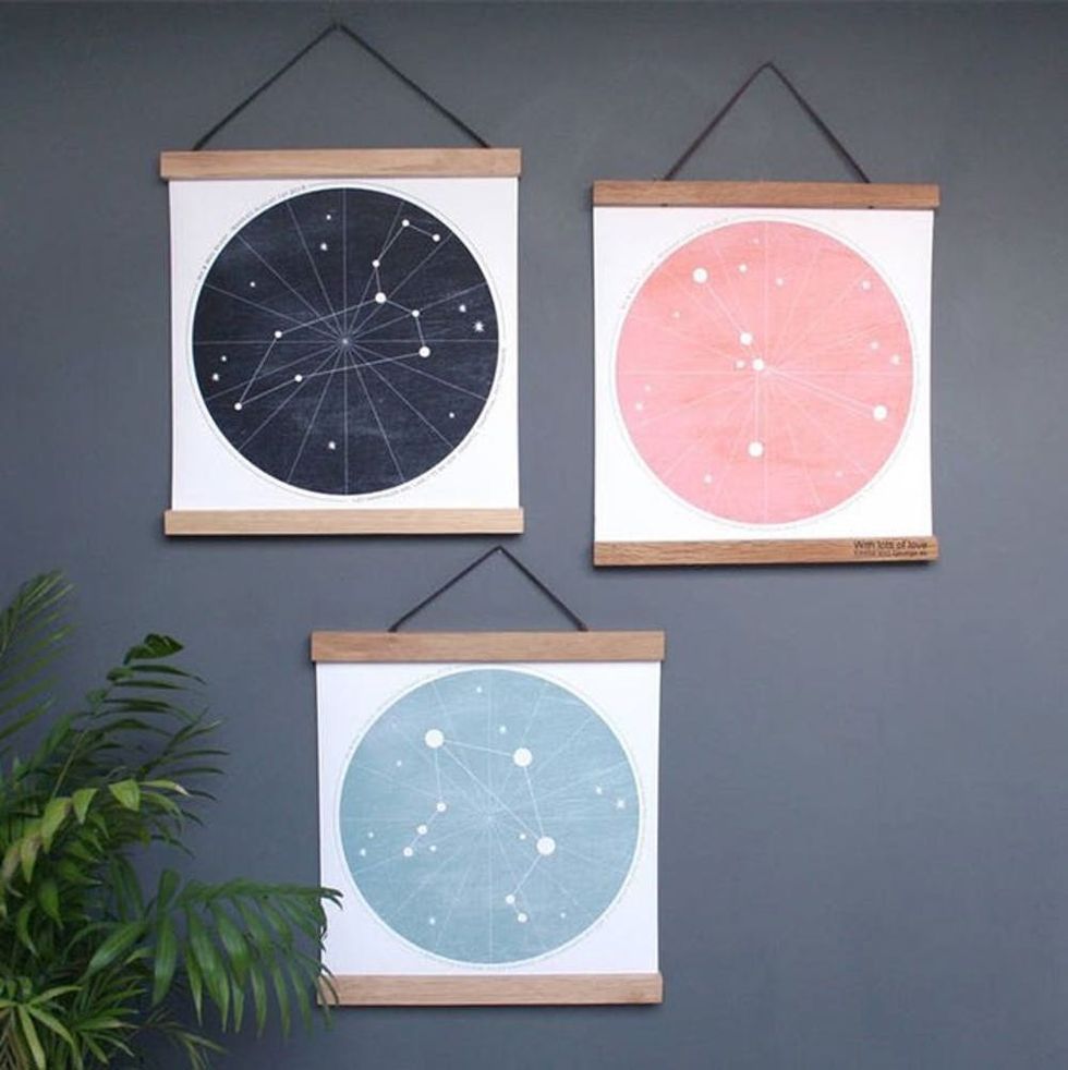 16 Zodiac Wall Art Prints to Add to Your Gallery Wall Brit + Co