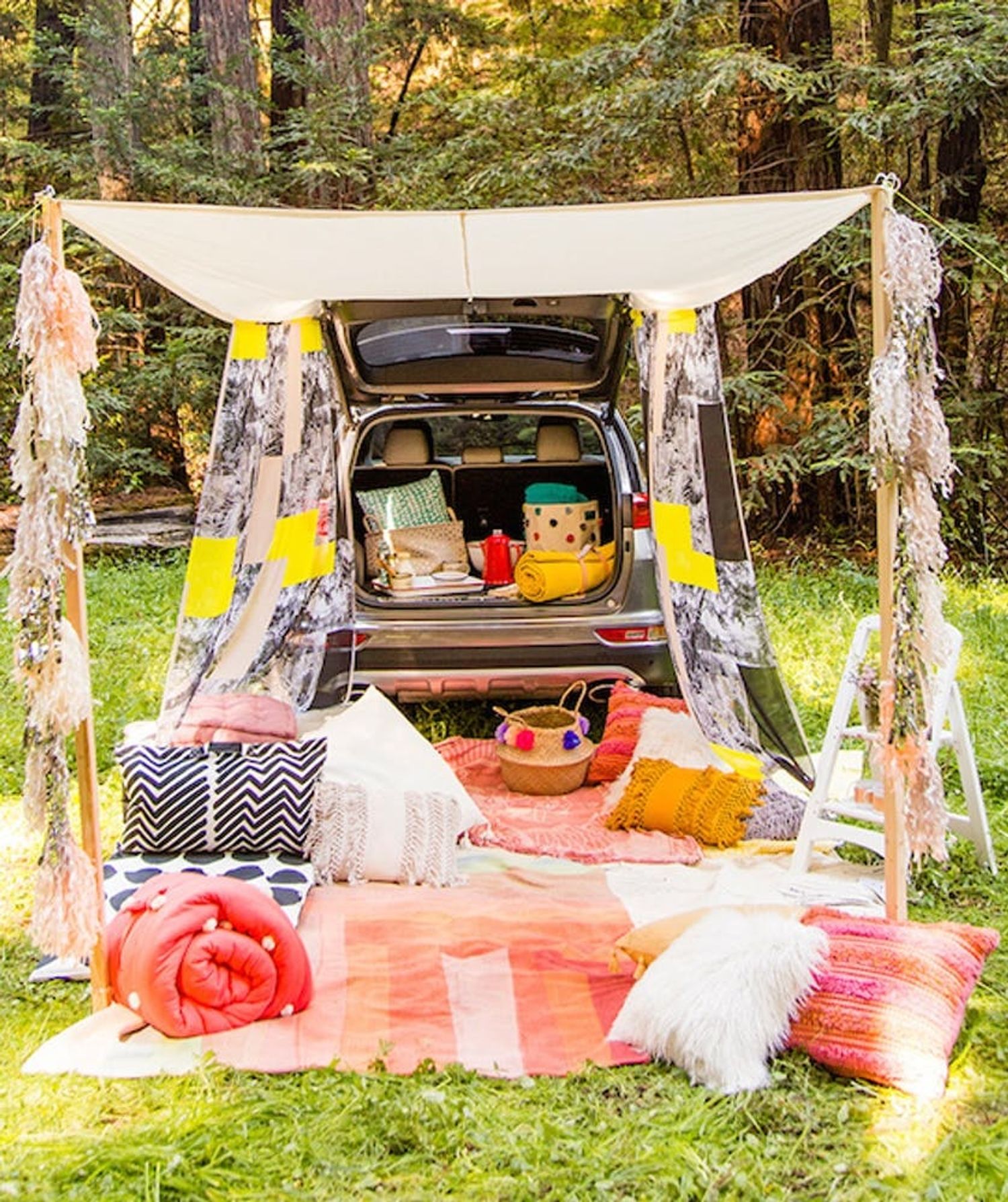 14 Essentials for Throwing a Glamping Bachelorette Party Brit + Co