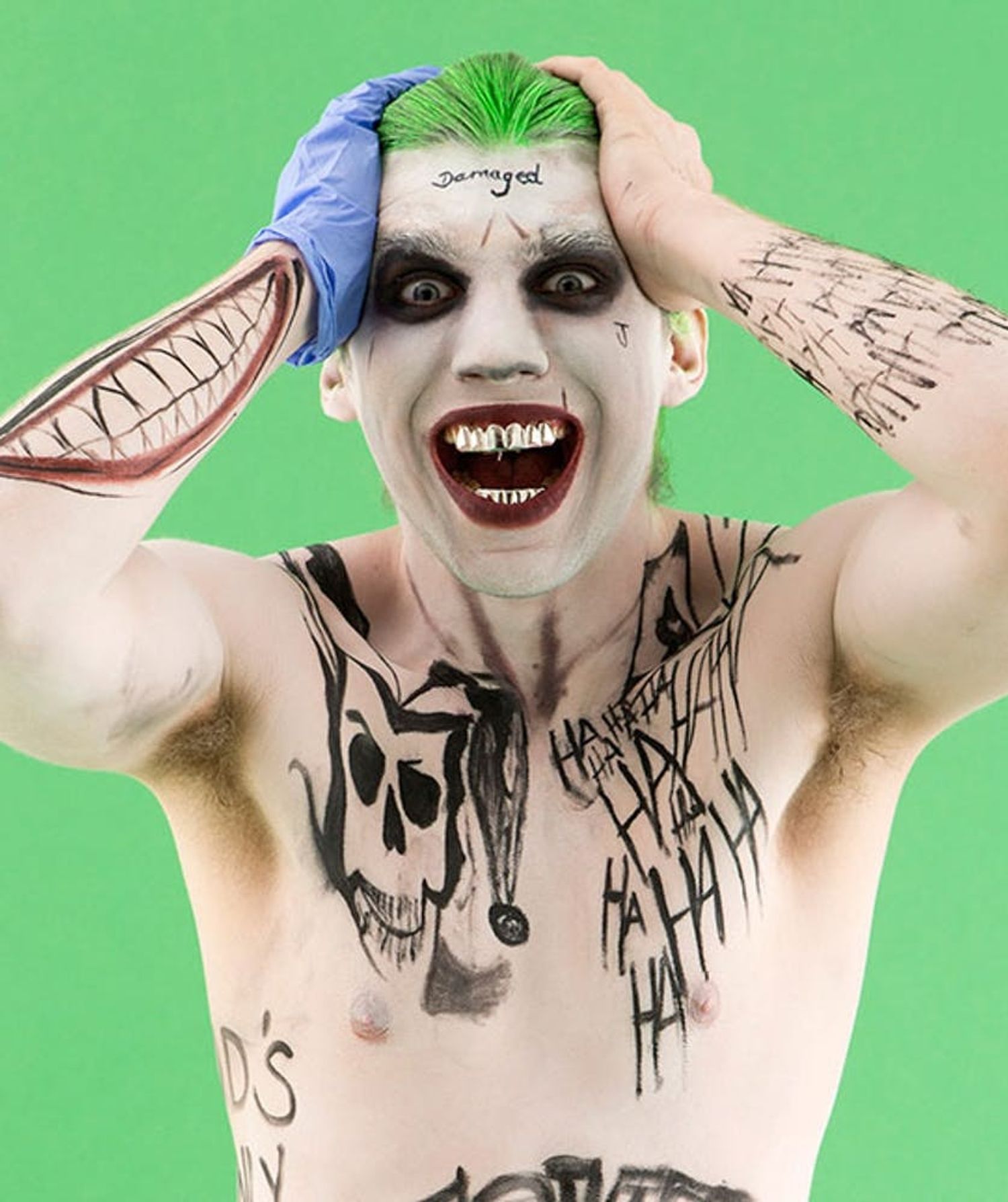 How to Make Suicide Squad s The Joker Costume for Halloween Brit Co