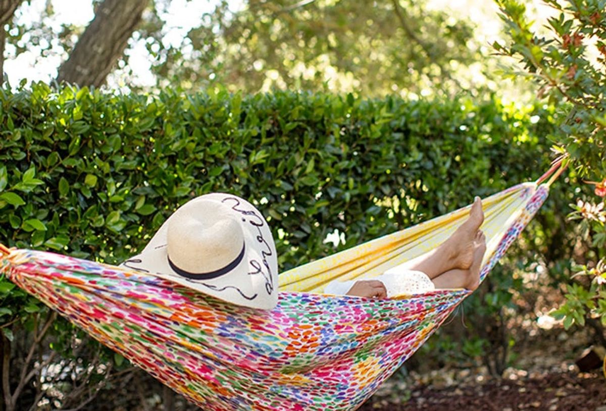 Make This DIY Summertime Hammock for National Hammock Day Brit + Co
