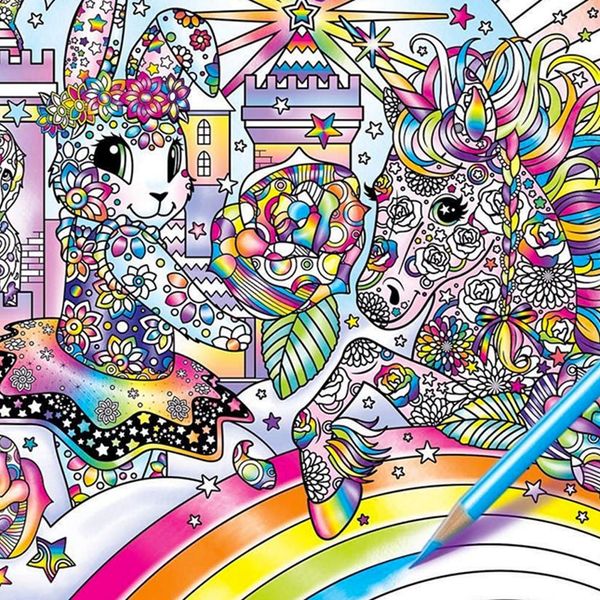 Download Prepare Your 90s Loving Hearts A Lisa Frank Adult Coloring Book Is Happening Brit Co
