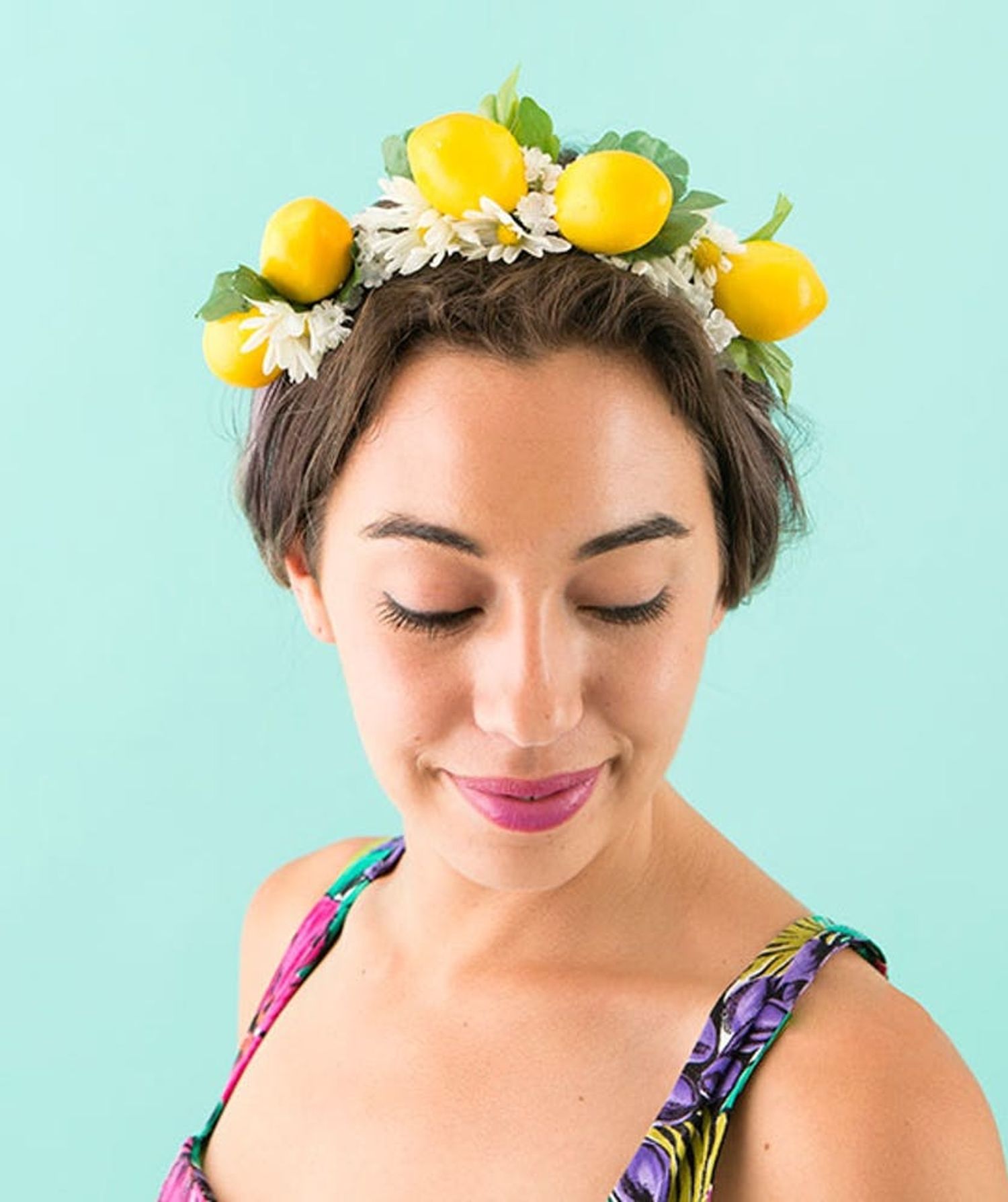 DIY Beyonce’s Lemon Headband in Under Ten Minutes Brit + Co
