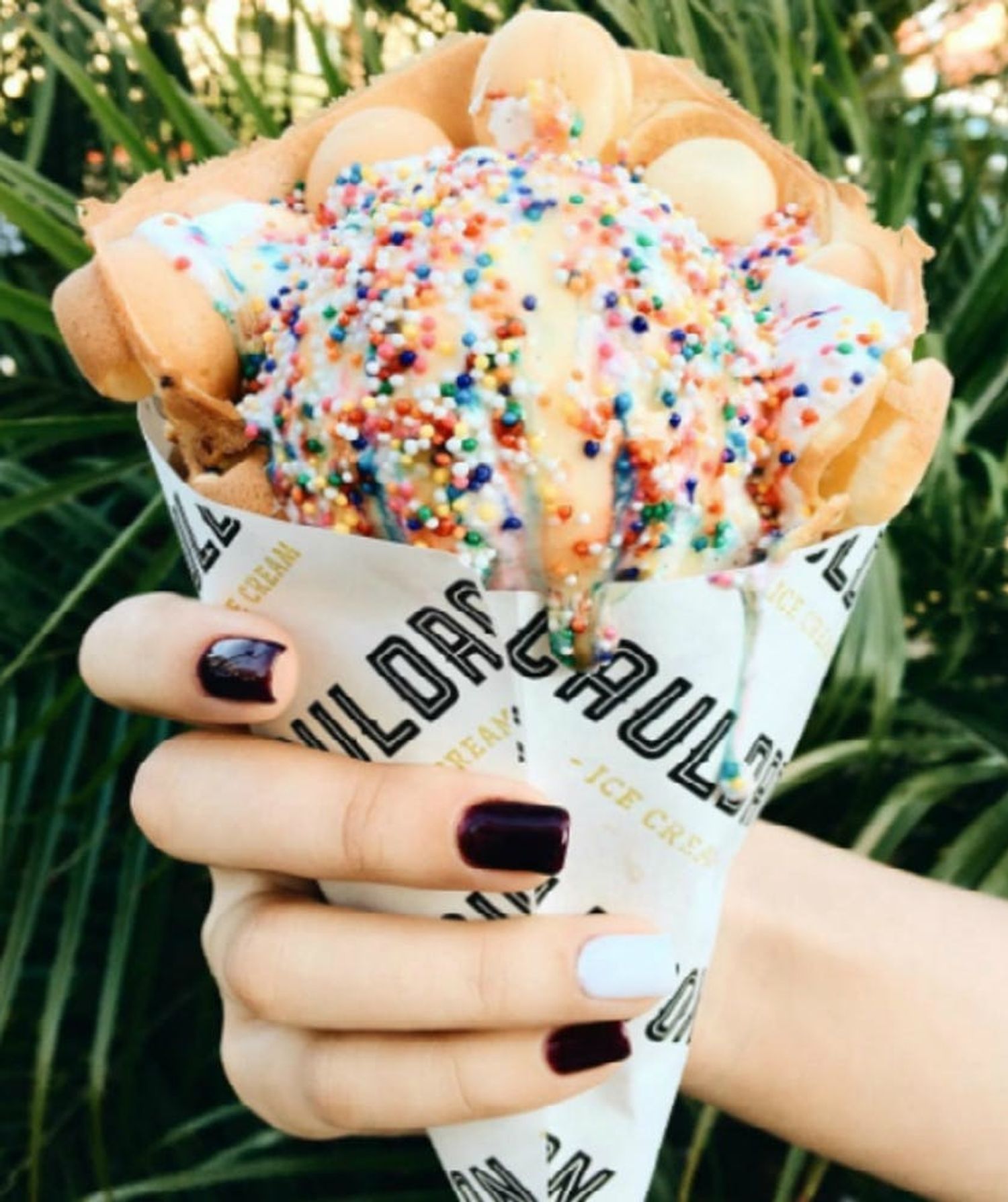 Bubble Waffle Cones Will Be Your New Summer Obsession Brit + Co