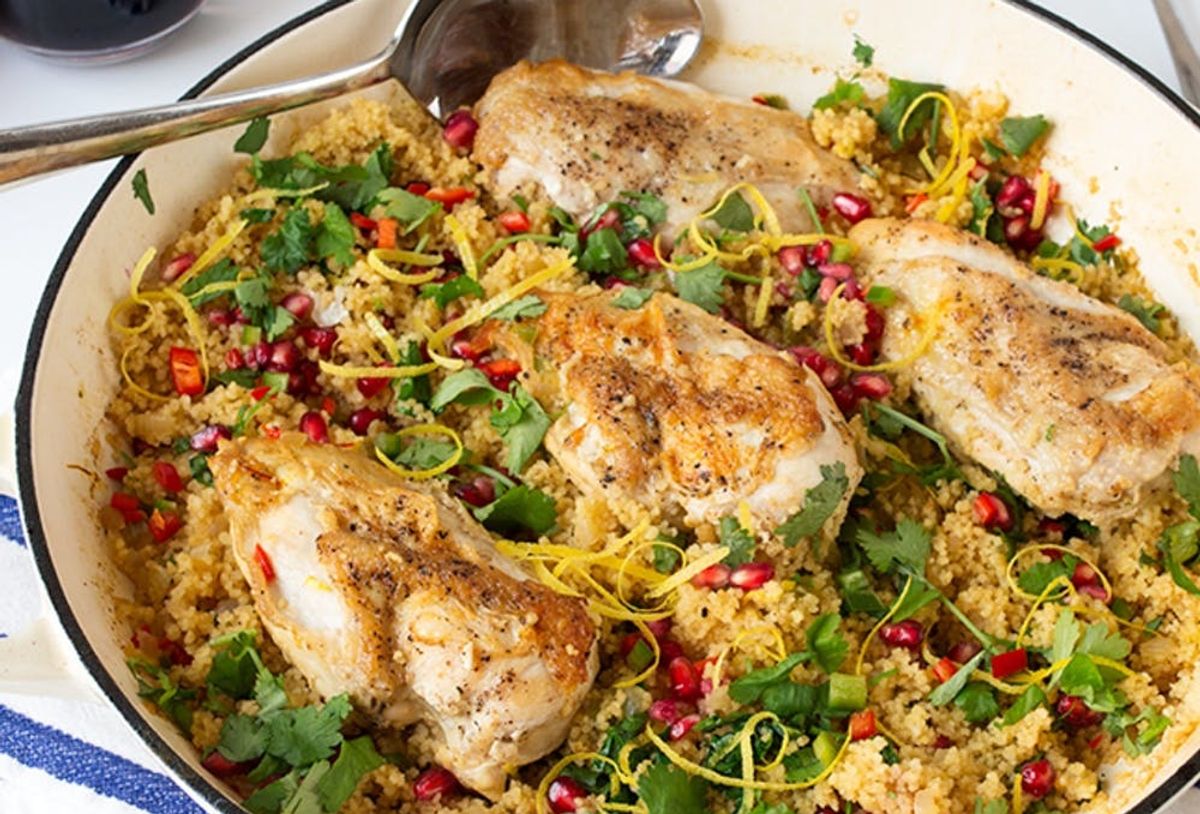 Make This Speedy One-Pot Chicken Couscous Dinner Recipe This Week ...