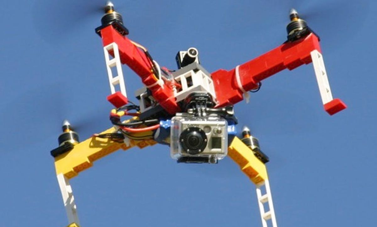 Test Drive the World’s First DIY LEGO Drone Brit + Co