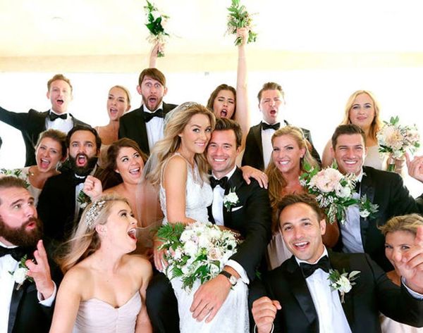 See Lauren Conrad S Wedding Dress More Pics From Her I Dos Brit Co