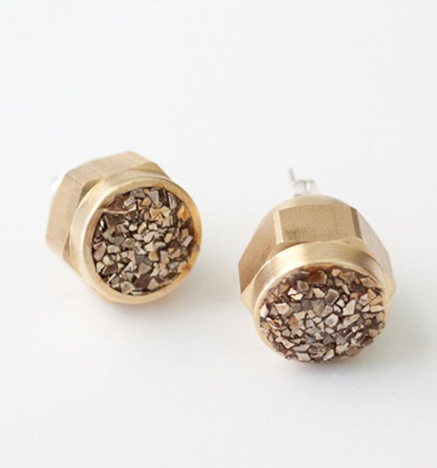 25 Stylish Stud Earrings to DIY Brit + Co
