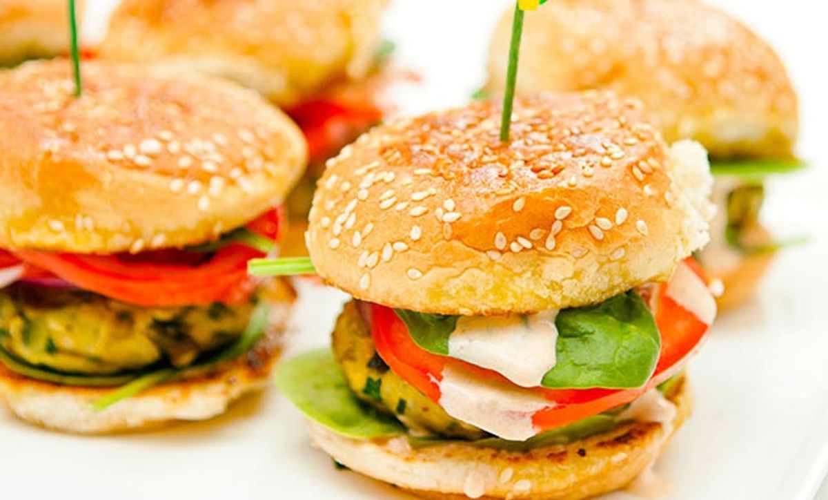 Make These IndianSpiced Veggie Burgers for Dinner Brit + Co