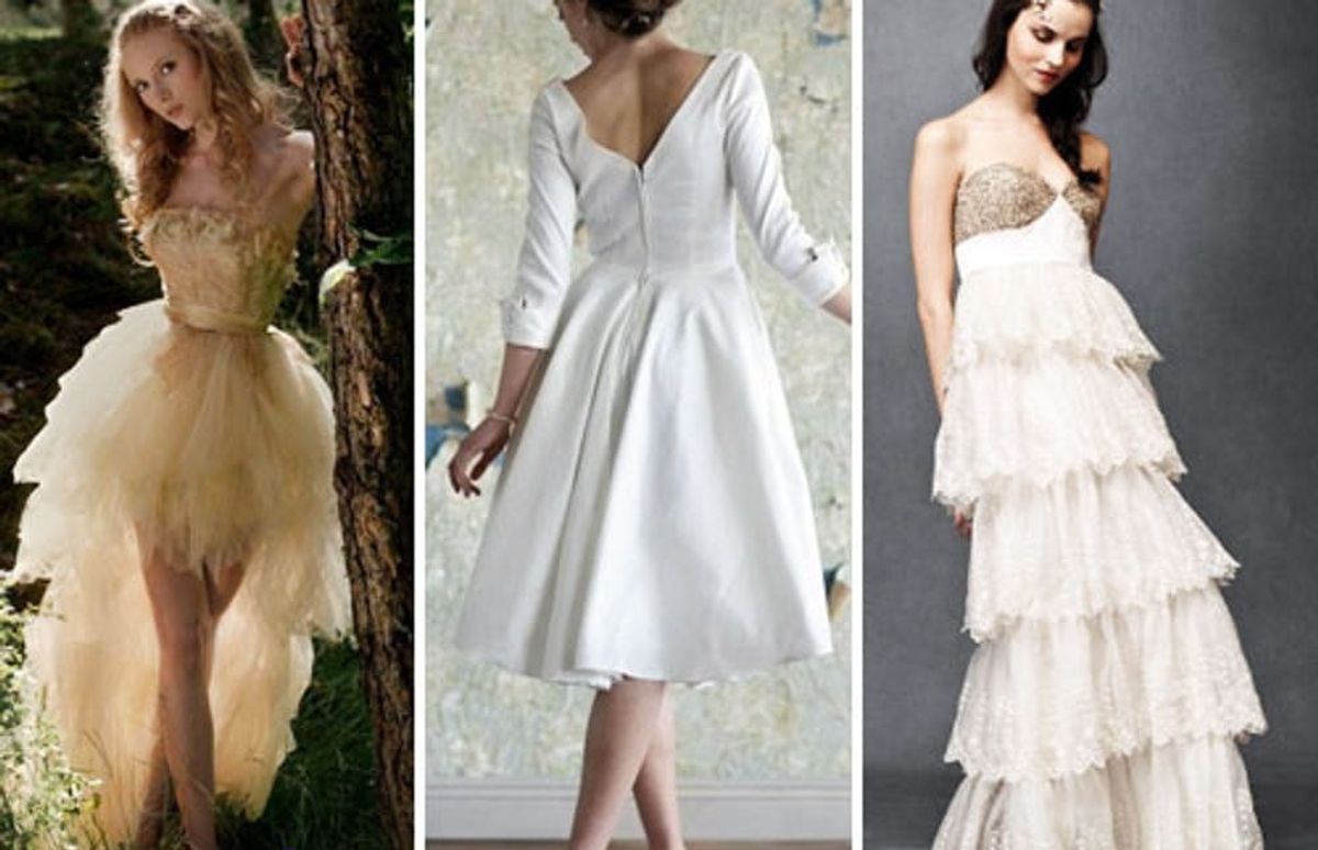 16 Non Traditional Wedding Dresses For The Modern Bride Brit Co