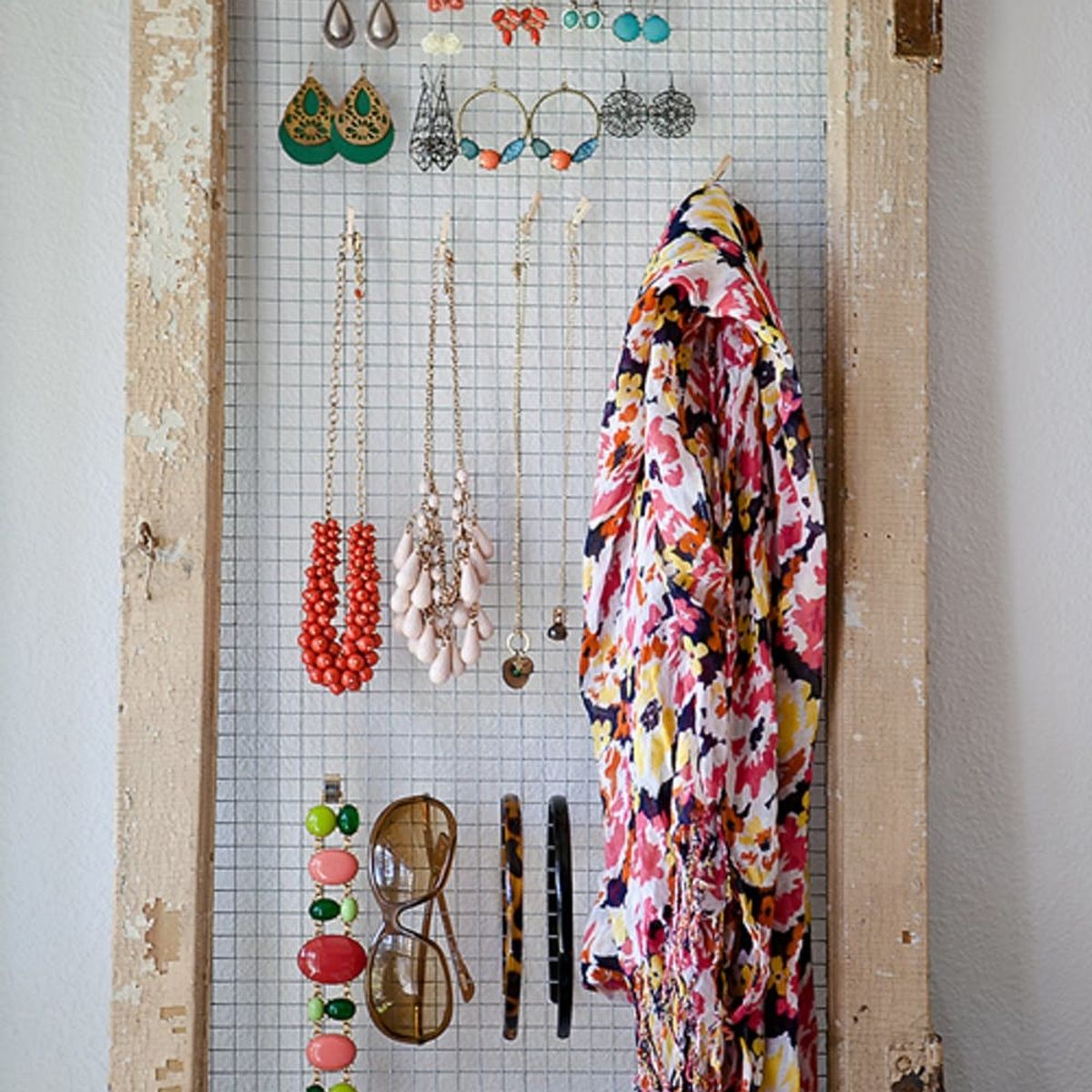 The Ultimate DIY Accessory Organizer Brit + Co