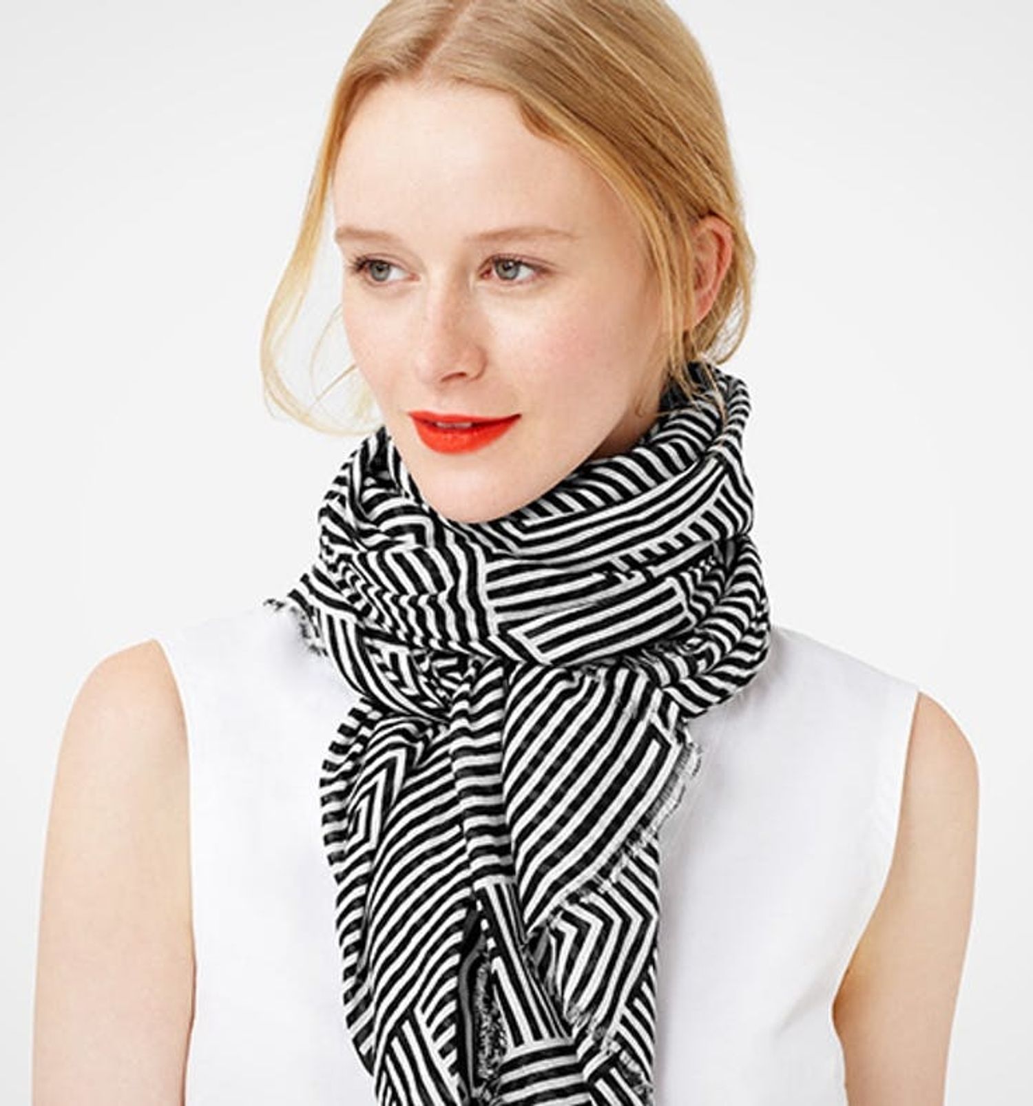 12 Patterned Scarves Guaranteed to Steal the Spring Spotlight Brit + Co