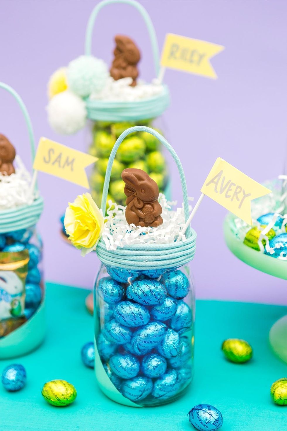 Make Easter Even Sweeter This Year With This Mason Jar DIY Brit + Co