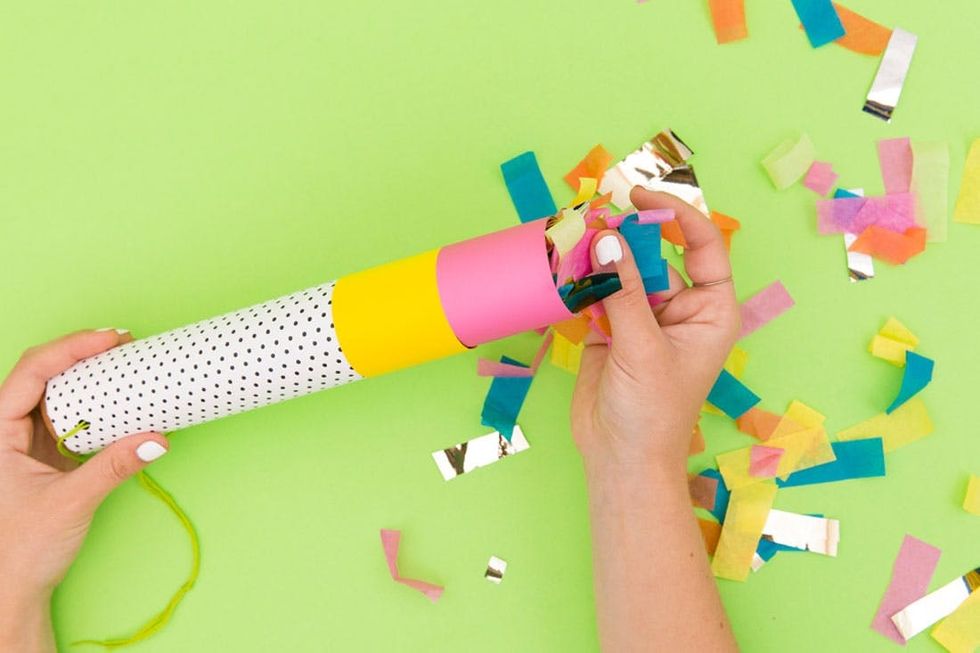 Dreams Do Come True — You CAN Own (and Make!) a Confetti Cannon Brit + Co