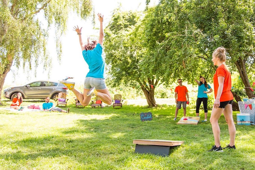 How to Win Summer With DIY Lawn Games Brit + Co