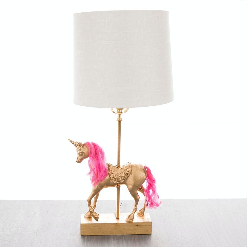 Yes, You Can Make the Unicorn Lamp of Your Dreams Brit + Co
