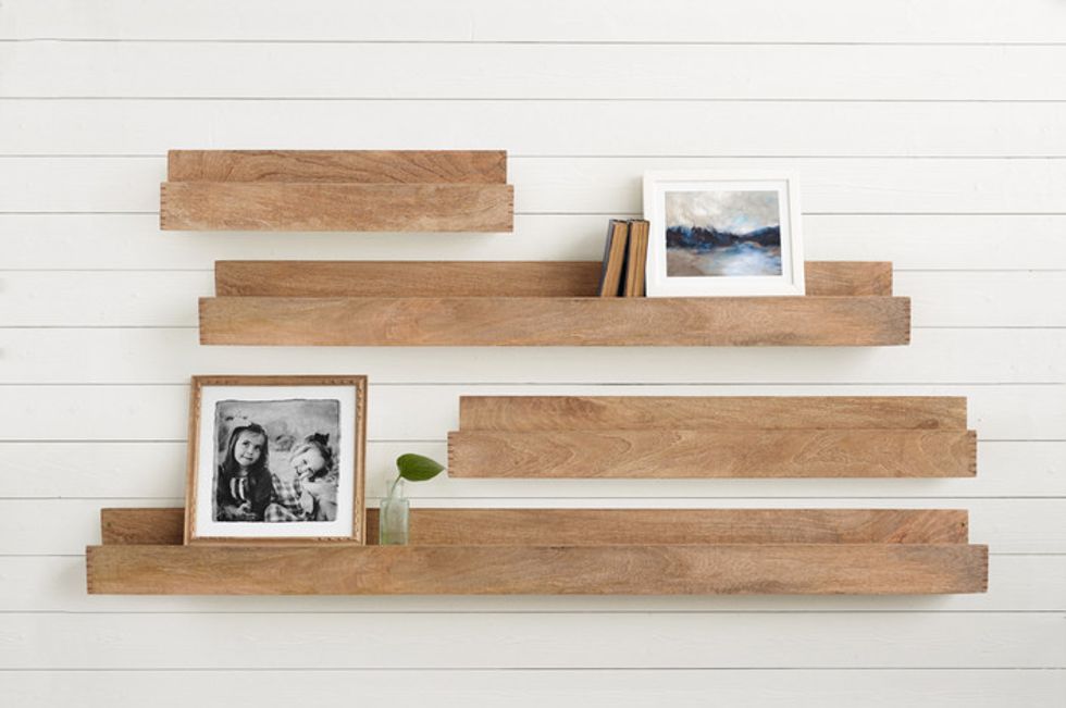 10 Wall Art Display Ideas That Aren’t Another Gallery Wall Brit + Co