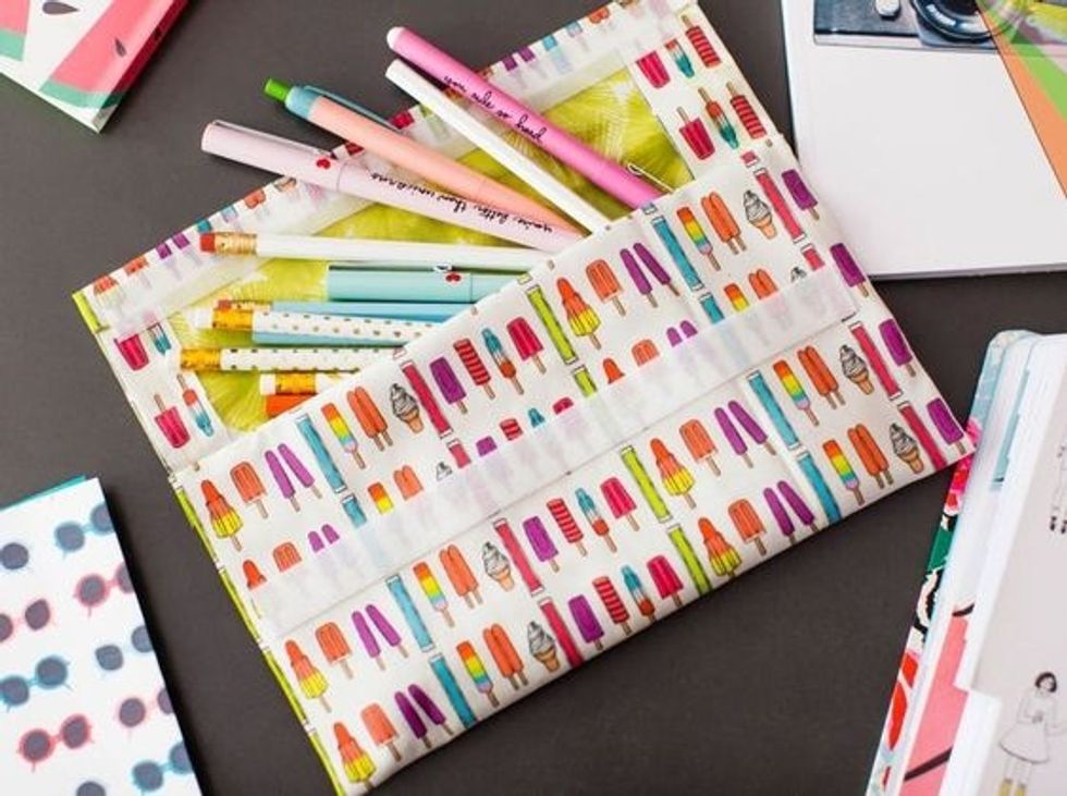 How to Make NoSew Pencil Pouches for Back to School Brit + Co