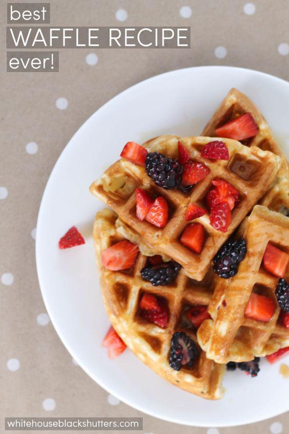 74 Tasty Waffle Recipes - Brit + Co