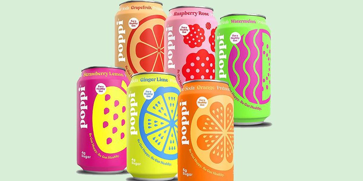 Healthy Soda Alternatives Sparkling Beverage Review, Poppi Brit + Co
