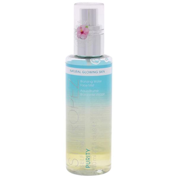 green and blue St. Tropez Purity Bronzing Water Face Mist