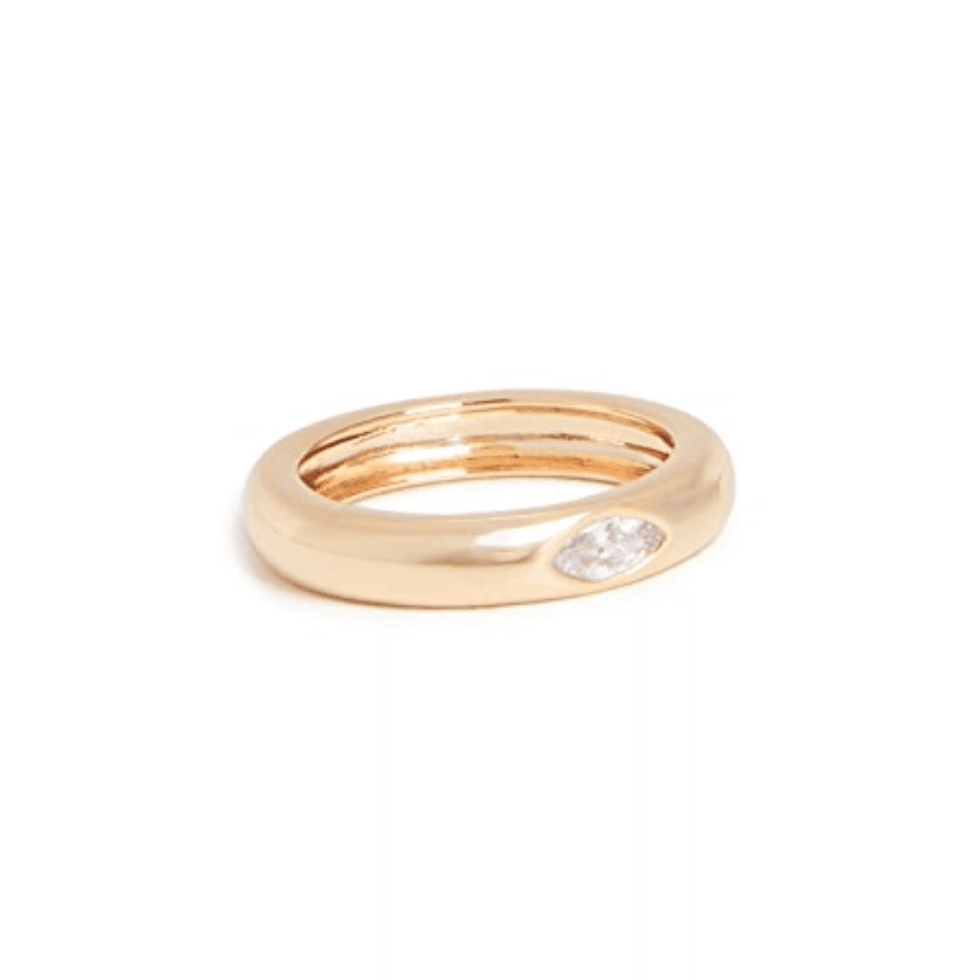 \u200bShashi Beam Ring Gold Jewelry