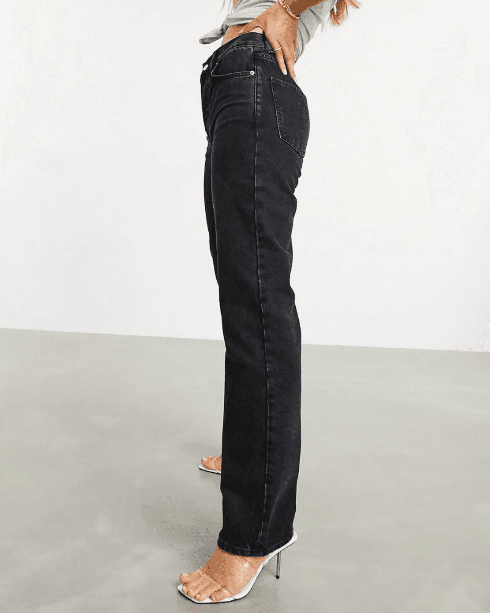 ASOS Design Organic '90s Straight Leg Jeans