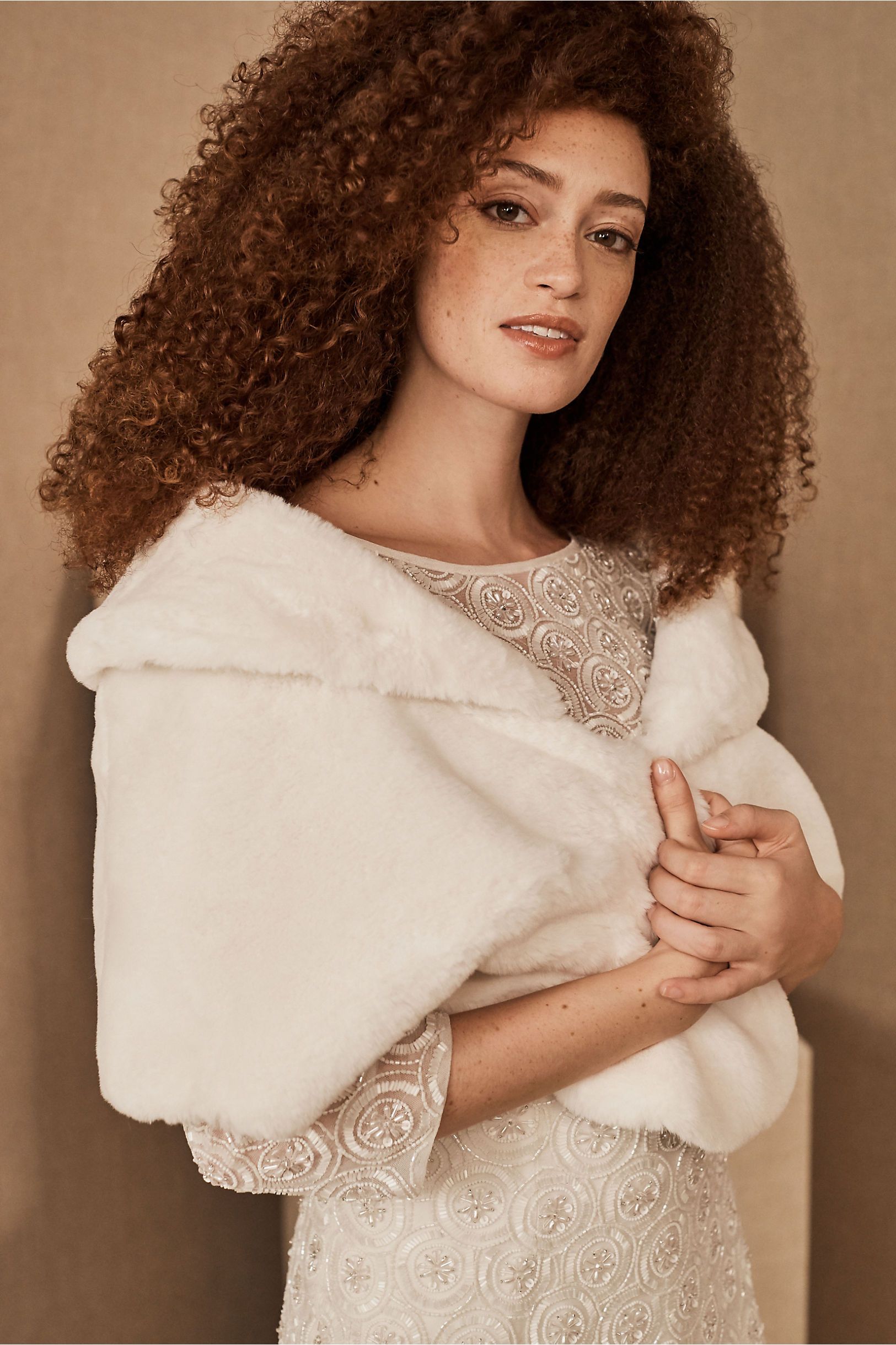 faux fur wrap wedding gifts for mom