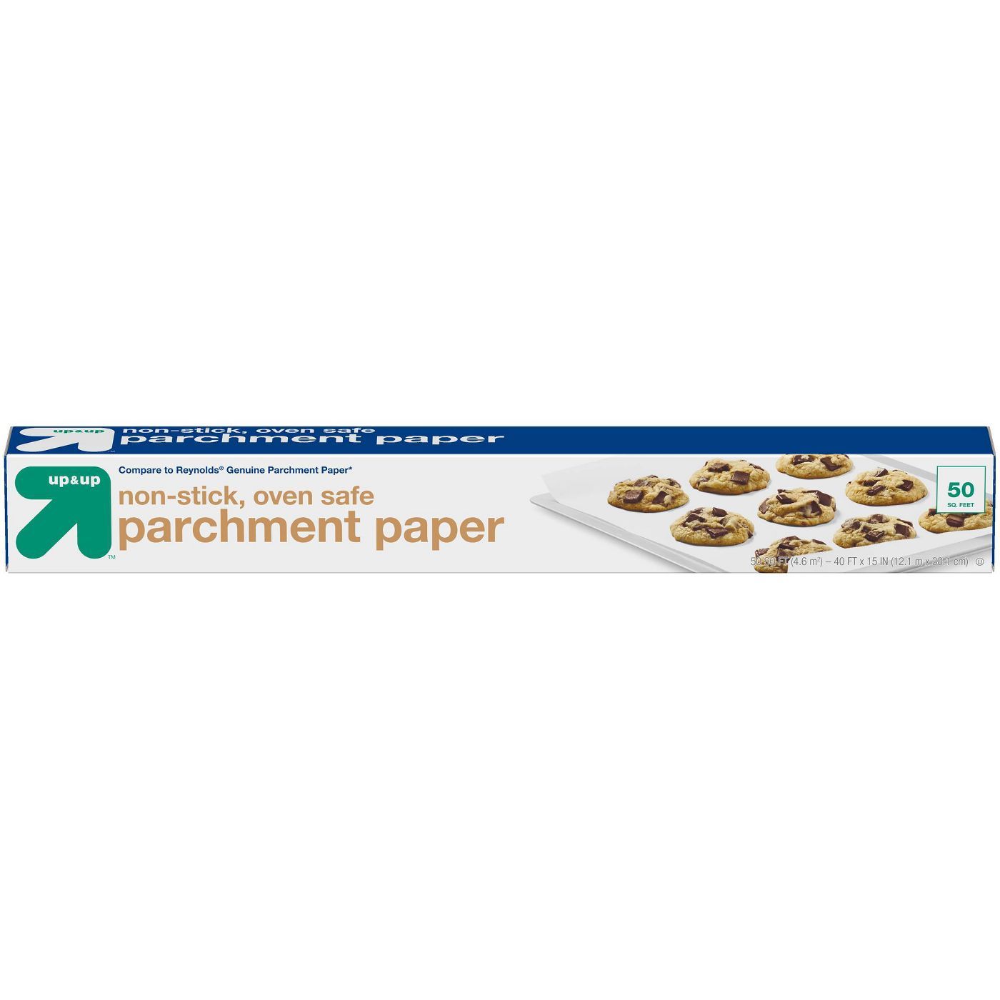 Unbleached Parchment Paper Roll for Baking, 13 in x 164 Ft, 177 Sq.Ft,  Baklicious Non-stick Baking Parchment Paper for Baking, Cookies, Bread,  Oven