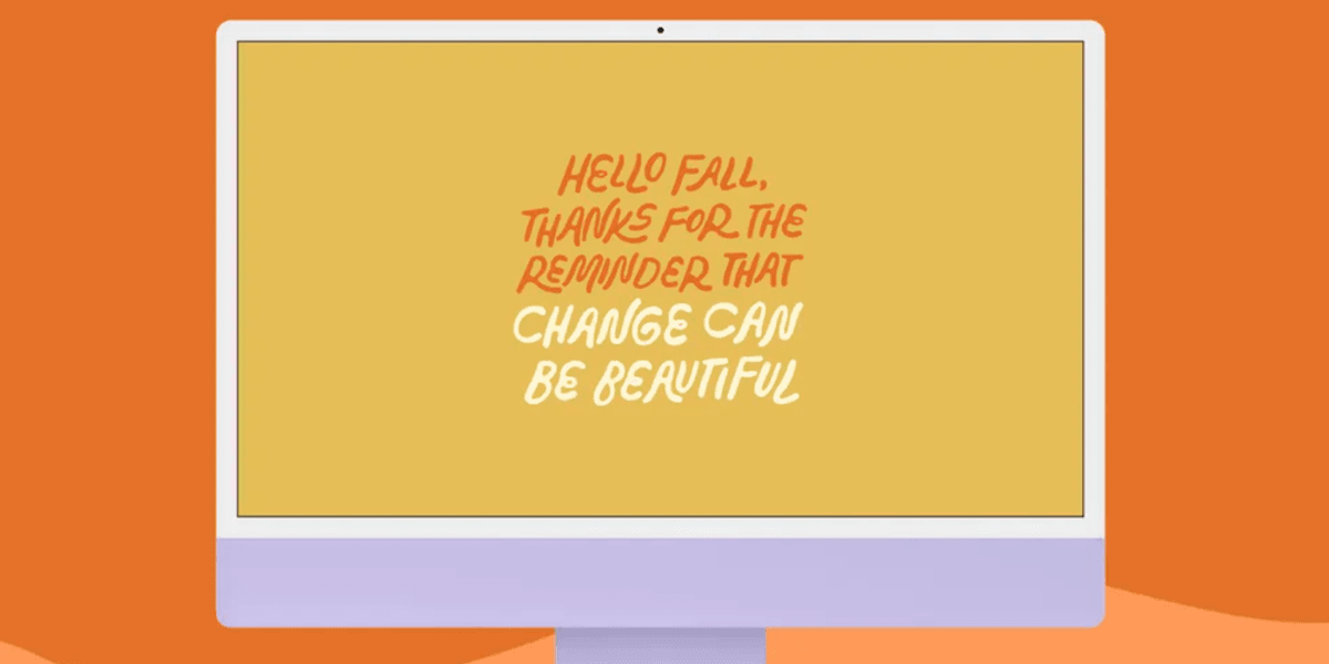 Free Fall Backgrounds For Your Tech - Brit + Co