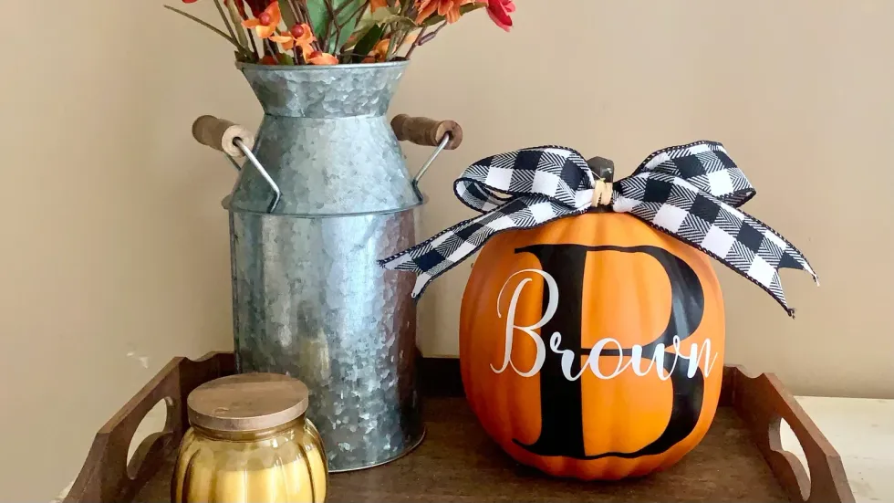 Fall Pumpkin Decor