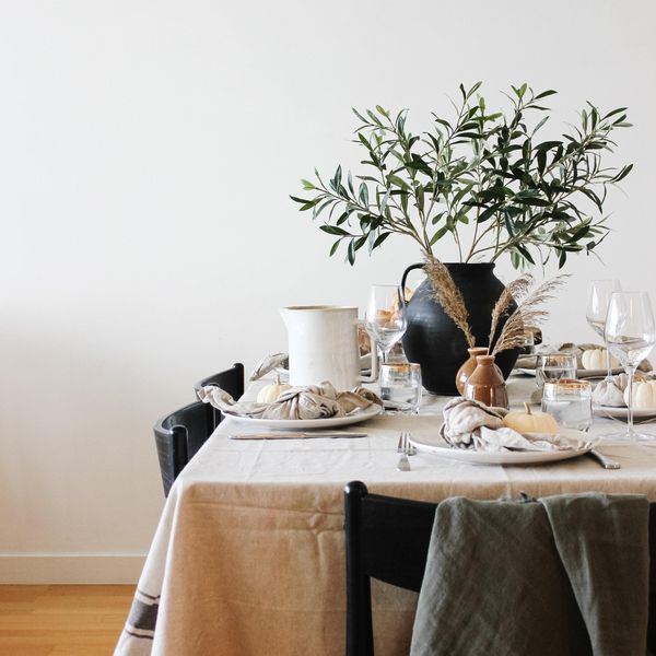 fall tablescape