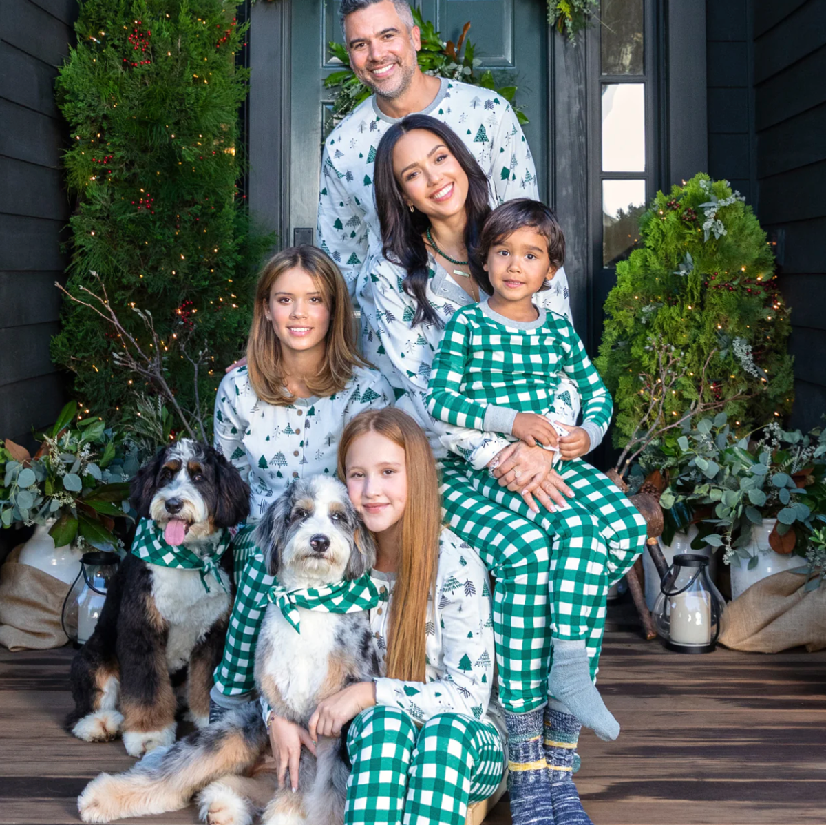 family matching pajamas