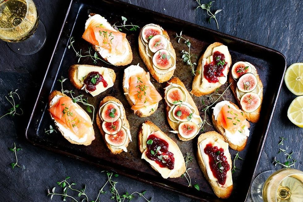 fancy crostini