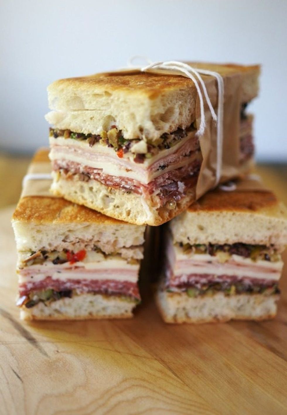 Fancy Muffaletta Sandwich