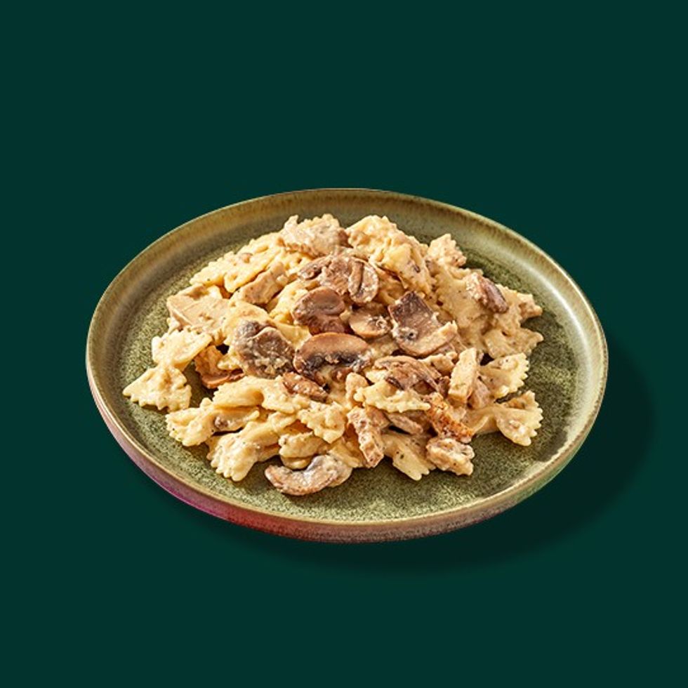 Farfalle Chicken and Mushroom Alfredo from starbucks philippines