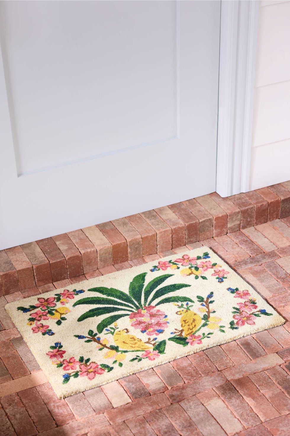 Farm Rio x Anthropologie Printed Coir Doormat